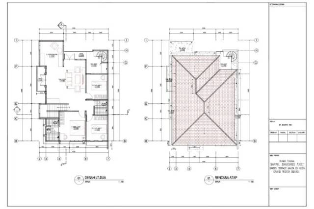 8 Gambar Denah Atap Rumah Berbagai Bentuk And Model Terbaru 2022