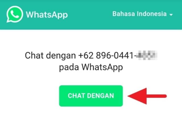 Cara Mengirim Pesan WhatsApp Tanpa Menyimpan Nomor