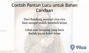 60 Contoh Pantun Jenaka Lucu Yang Menghibur. Beserta Ciri-Ciri!