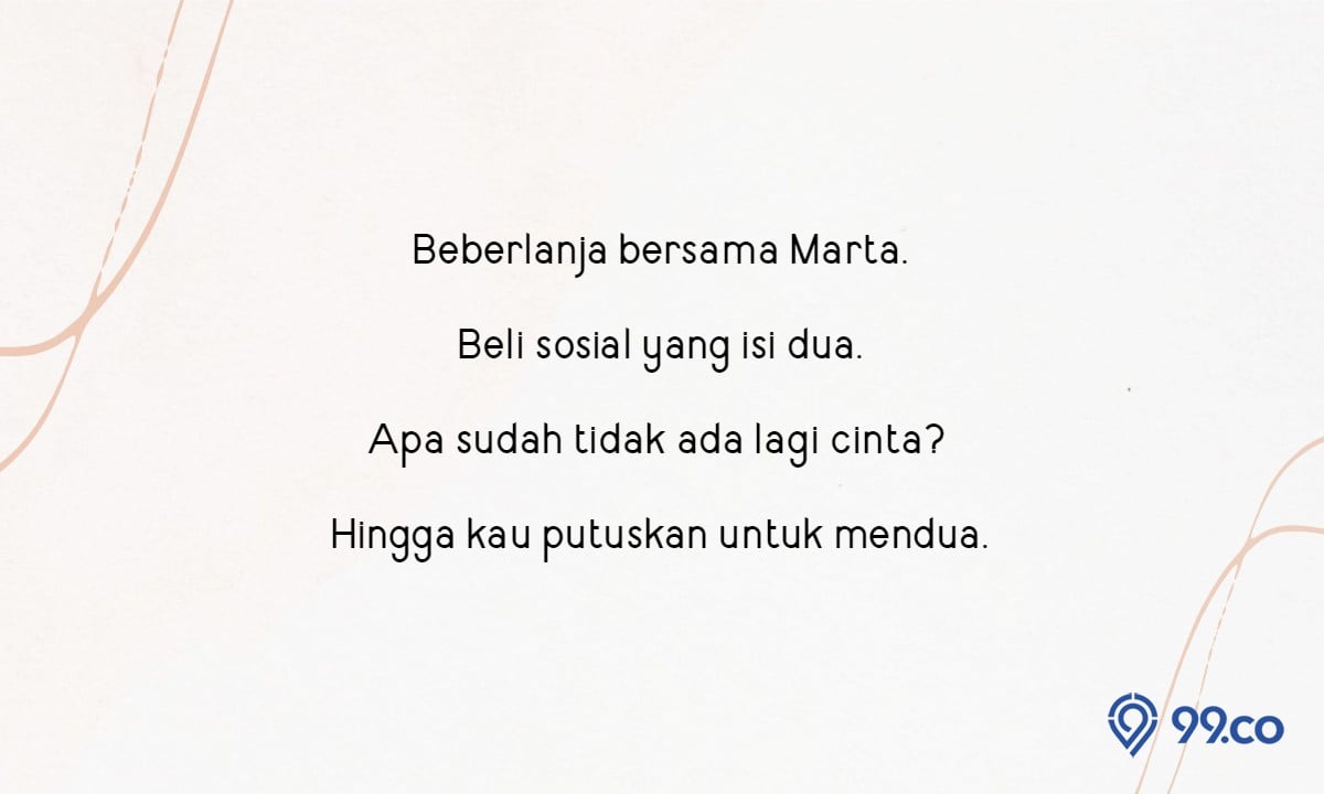 pantun muda 4 baris