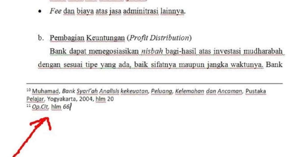 Cara Mudah Membuat Footnote Atau Catatan Kaki Di Microsoft Word Hot Sex Picture 9025