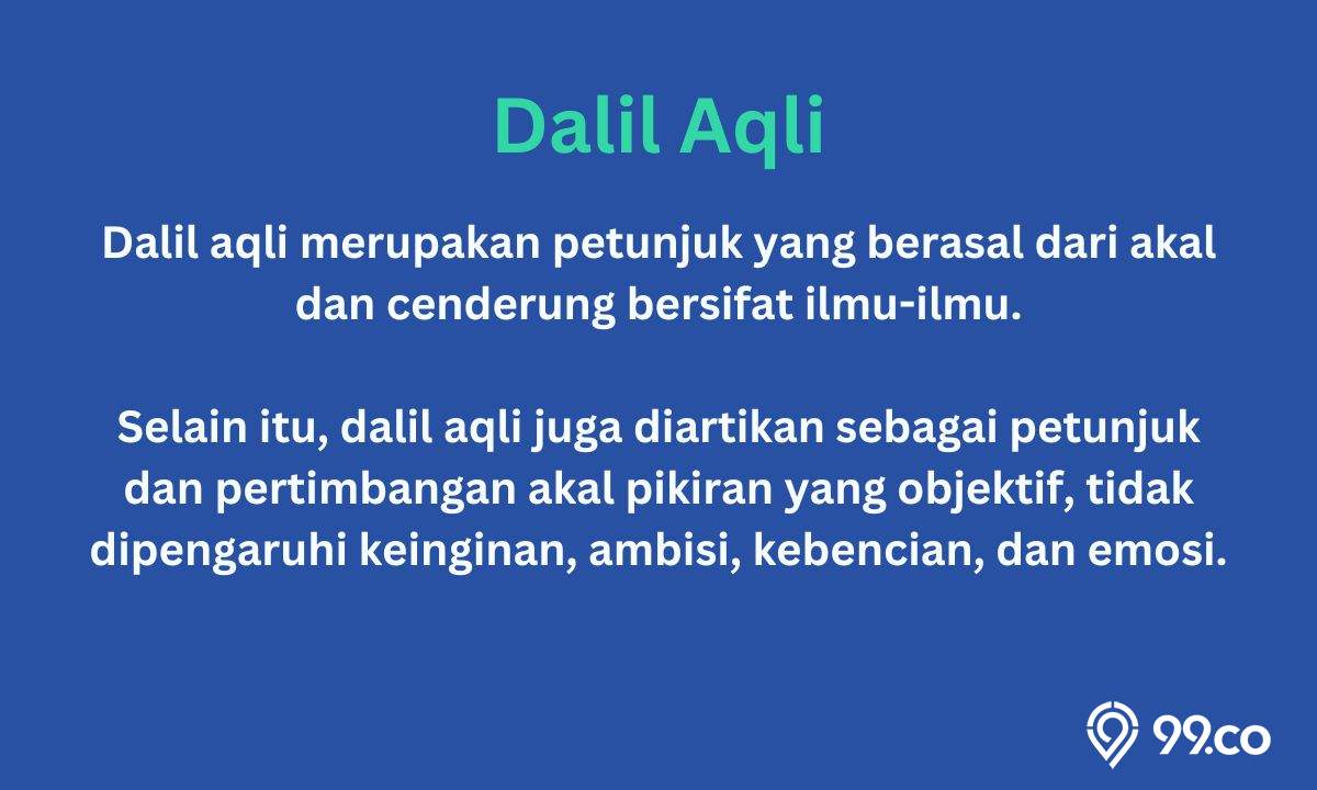 Mengenal Dalil Naqli Dan Dalil Aqli Disertai Perbedaan & Contoh